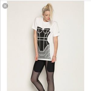 Chromat cage t shirt white Sz XXL